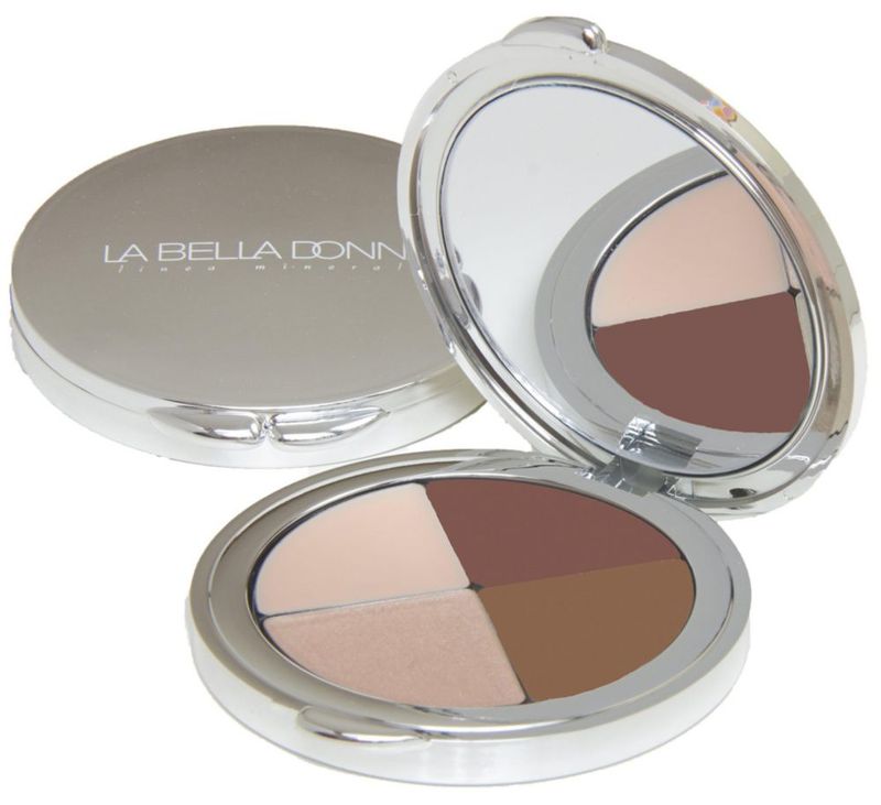 Kit de Cejas La Bella Donna Brunette Compacto Cuádruple