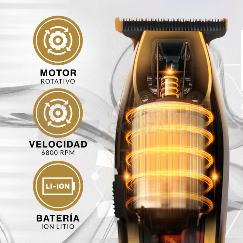 Máquina Terminadora Wahl® Detailer Li Cordless Gold 8171-700