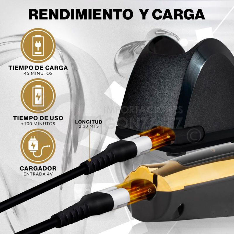 Máquina Terminadora Wahl® Detailer Li Cordless Gold 8171-700