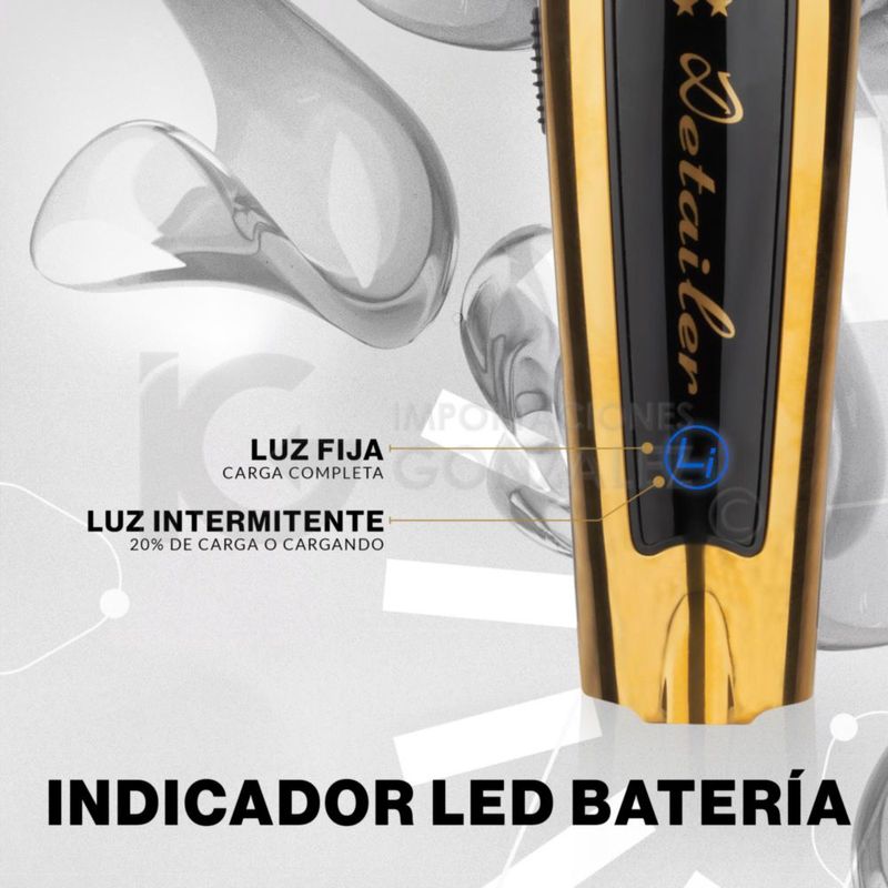 Máquina Terminadora Wahl® Detailer Li Cordless Gold 8171-700