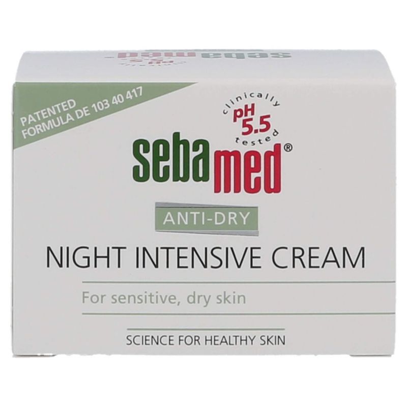 Crema hidratante nocturna intensiva SEBAMED 50 g