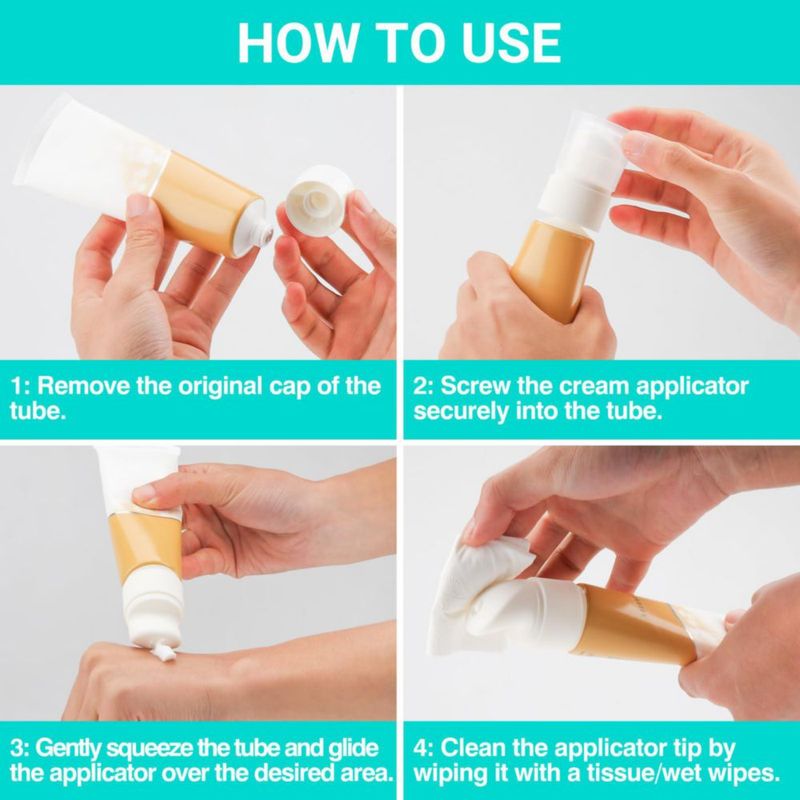 Aplicador de Crema para Pañal Tilcare Silicona Libre de BPA