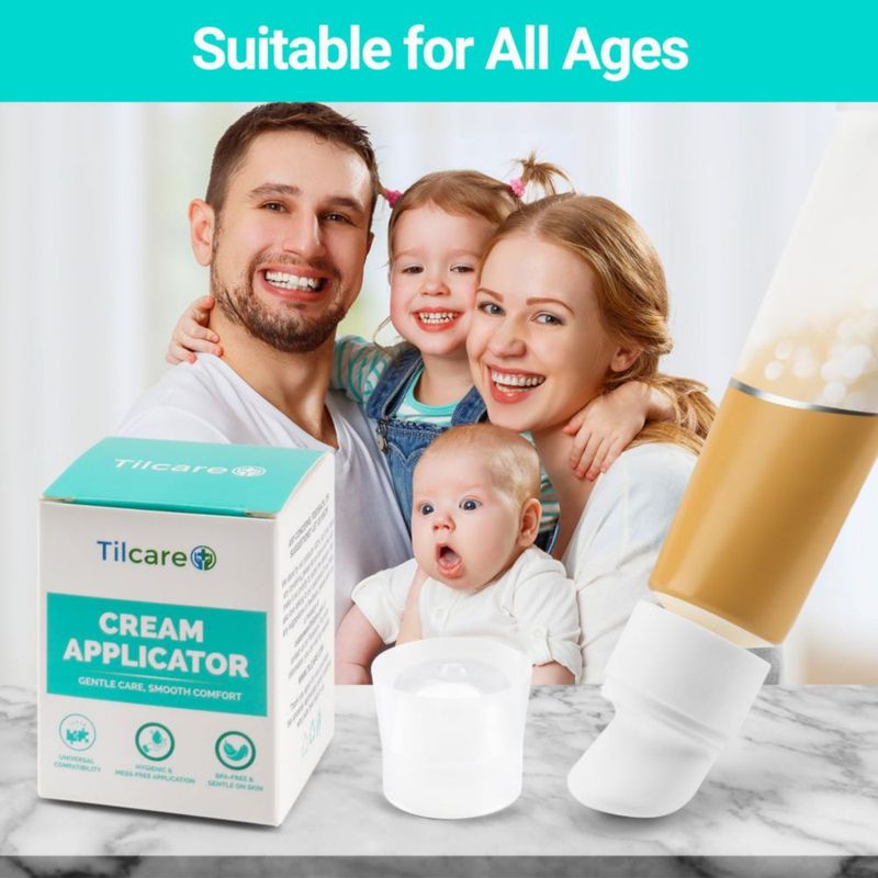 Aplicador de Crema para Pañal Tilcare Silicona Libre de BPA
