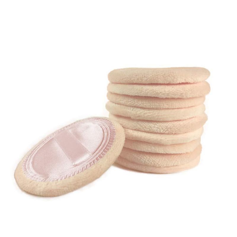Esponja de Polvo LOOKSEVEN 6 cm Beige - Pack de 10