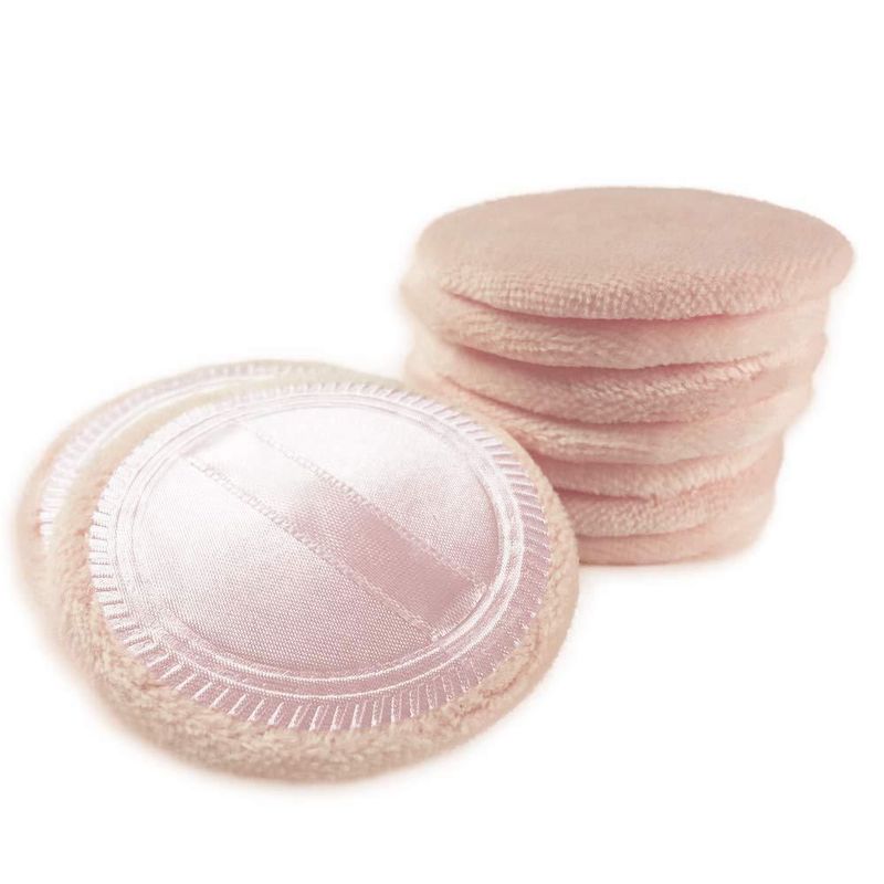 Esponja de Polvo LOOKSEVEN 6 cm Beige - Pack de 10