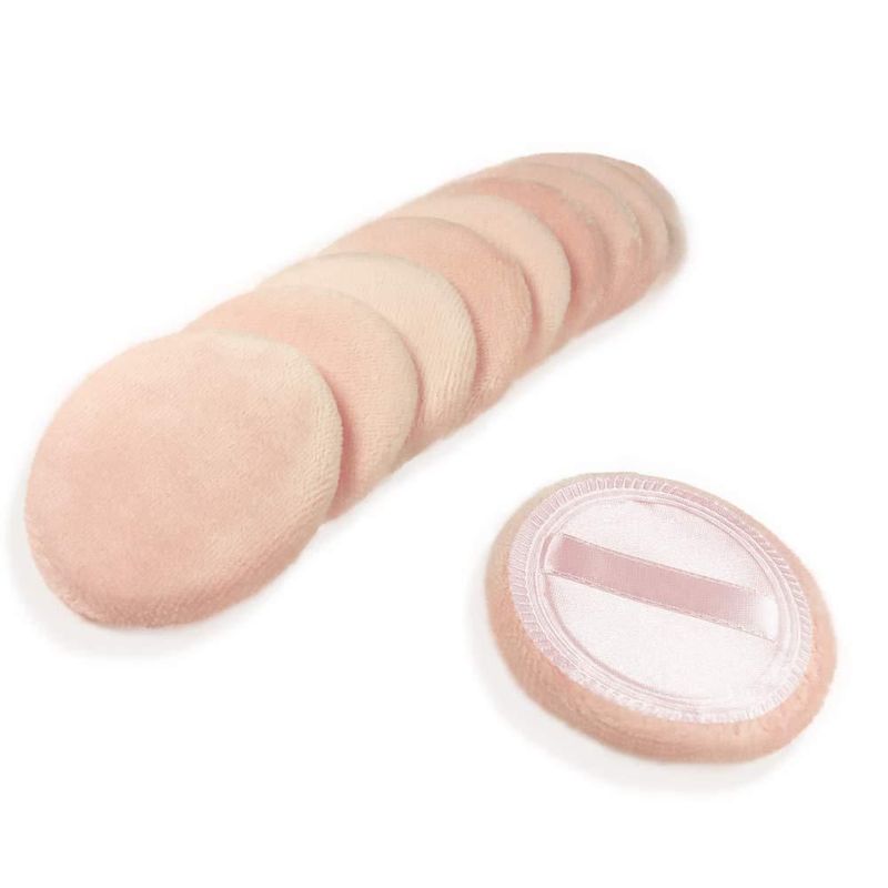 Esponja de Polvo LOOKSEVEN 6 cm Beige - Pack de 10