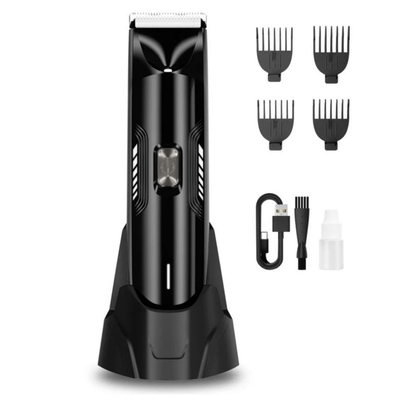 Rasuradora Eléctrica Recargable por USB, Color Negro