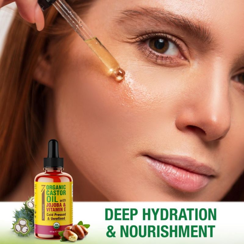 Aceite de Ricino Seven Minerals 118 ml con Jojoba y Vitamina E