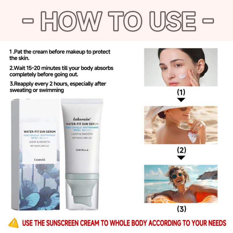 Protector solar fruitery SPF50+ PA++++ 50 ml Centella