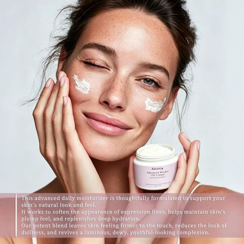 Crema Hidratante Antienvejecimiento Alveria 30 ml con Péptidos