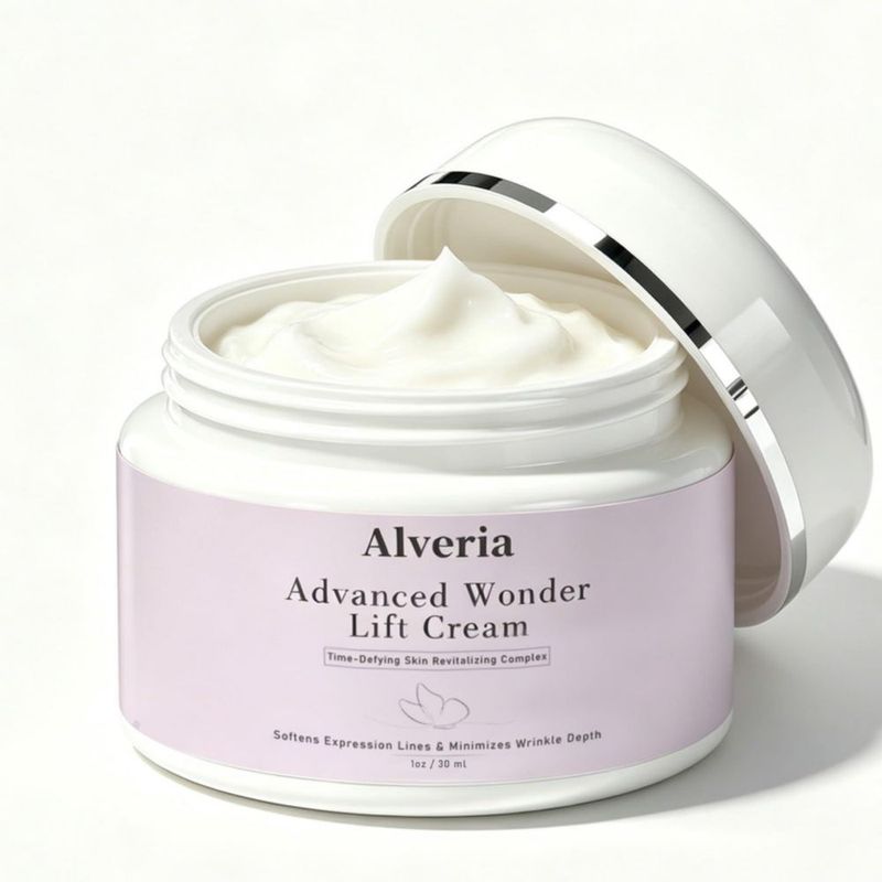 Crema Hidratante Antienvejecimiento Alveria 30 ml con Péptidos