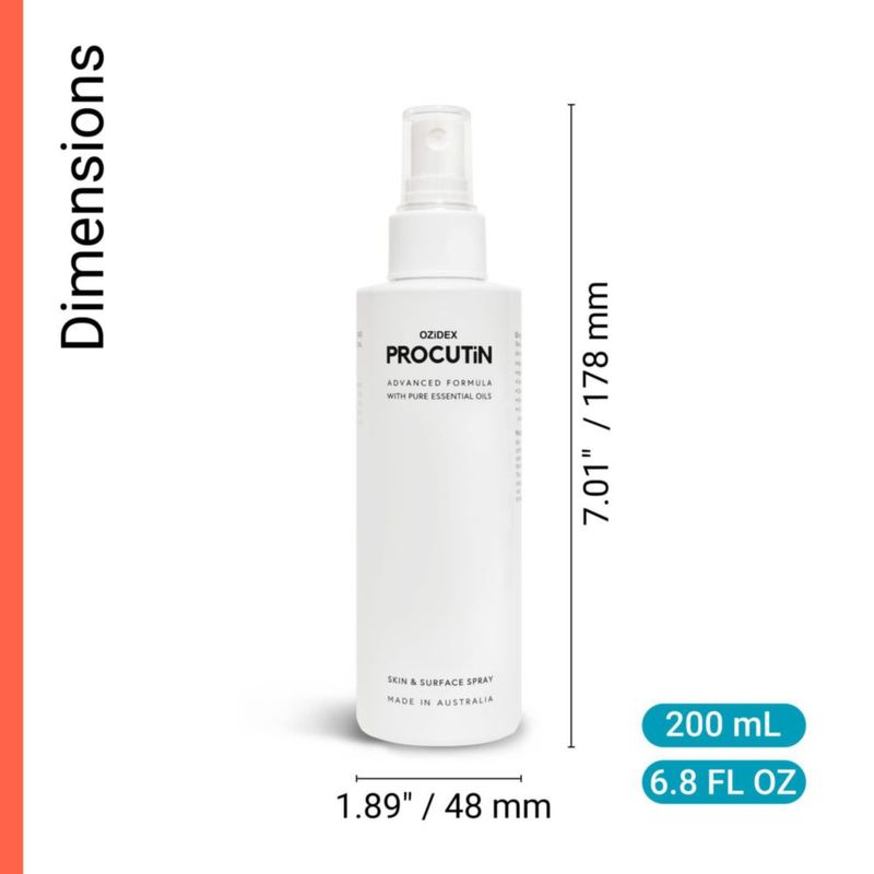 Nebulizador para piel OZIDEX PROCUTiN 200 ml 2 unidades