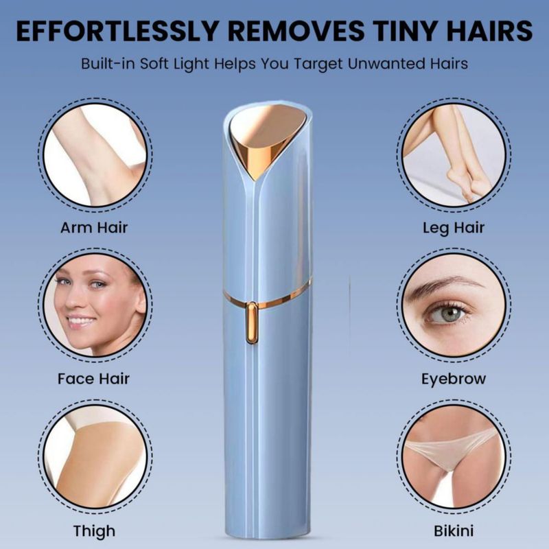 Depiladora Facial Eléctrica Infinity Choices con Luz