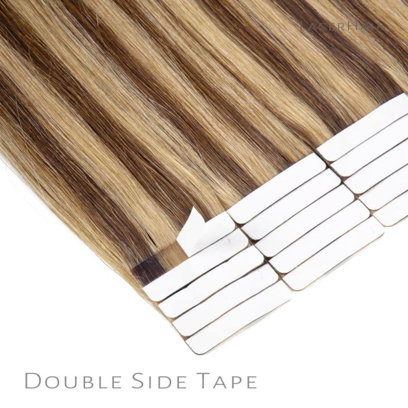 Extensiones de cabello Lacer Remy con cinta adhesiva 46 cm B#13/60