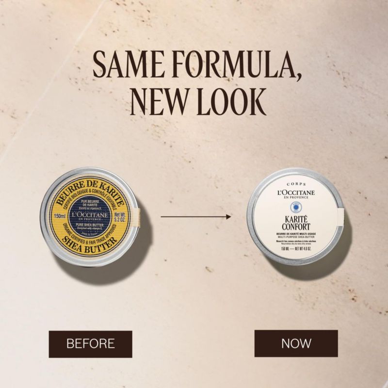 Bálsamo L'OCCITANE 150 ml de Manteca de Karité para Piel Seca