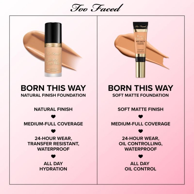 Base Too Faced 30 ml Beige Natural Impermeable