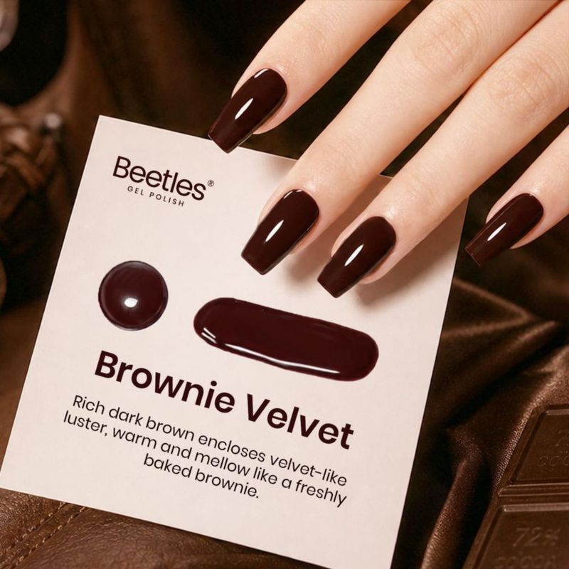 Esmalte de gel Beetles Brownie Velvet 15 ml