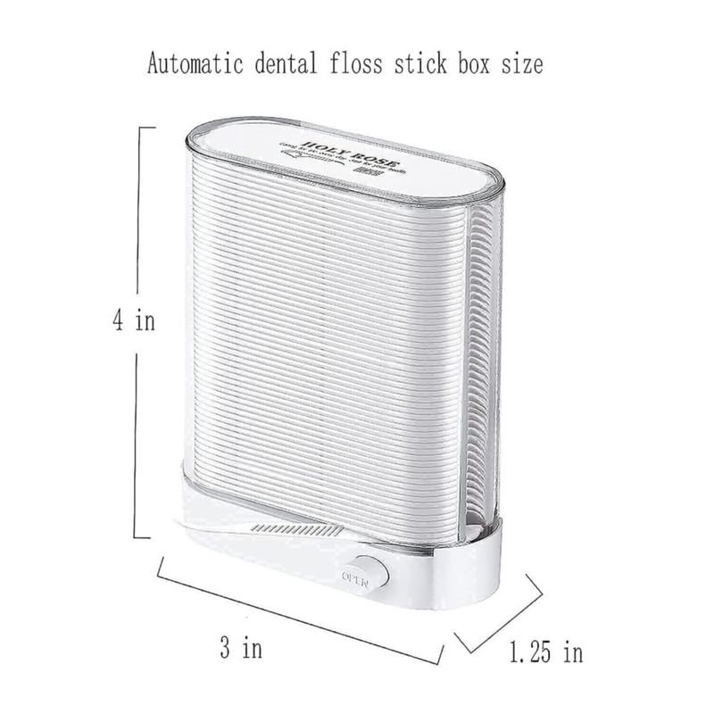 Dispensador de palillos de hilo dental Holy Rose 88 unidades
