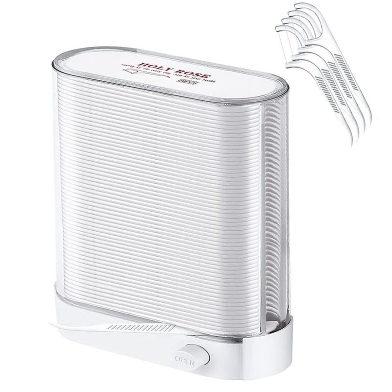 Dispensador de palillos de hilo dental Holy Rose 88 unidades