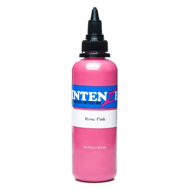 Tinta Intenze Rose Pink para tatuajes 118 ml