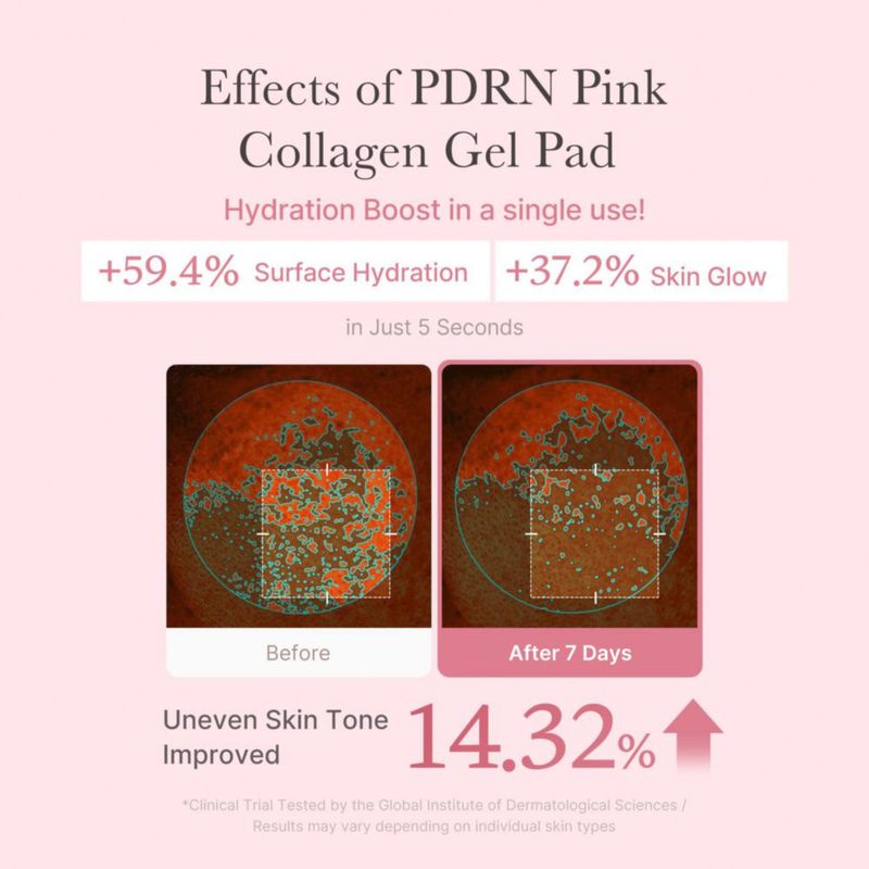 Tonificador en gel medicube Salmon DNA PDRN PDRN Pink Collagen 70 pastillas