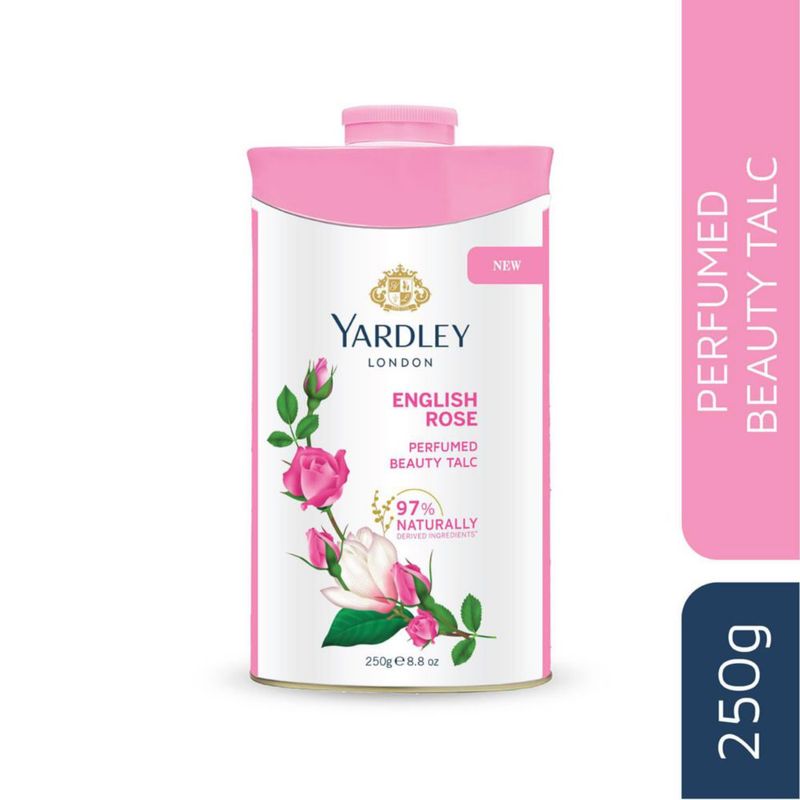 Talco perfumado Yardley London English Rose 250 g