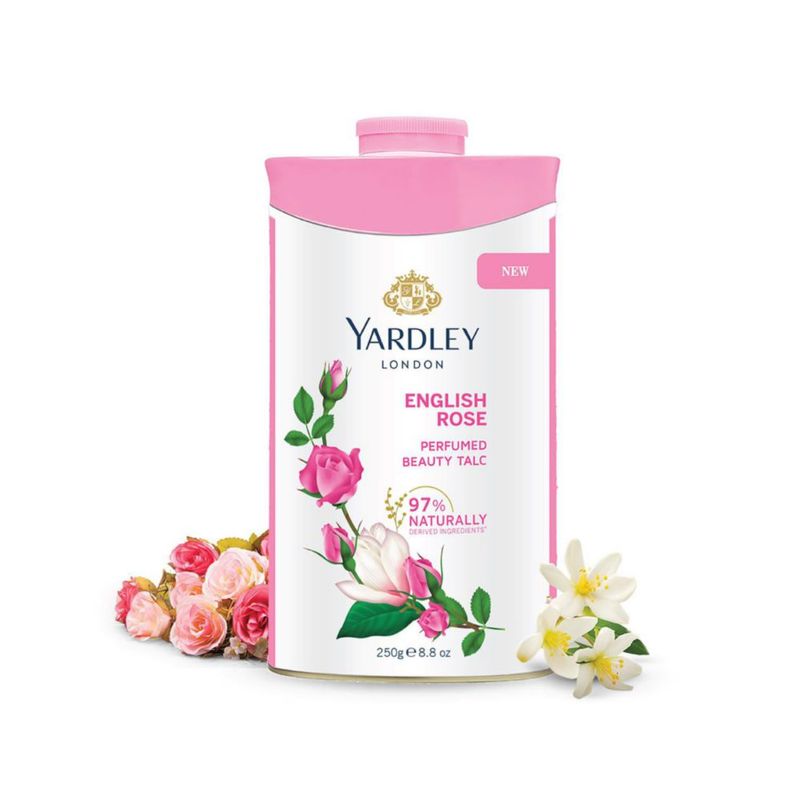Talco perfumado Yardley London English Rose 250 g