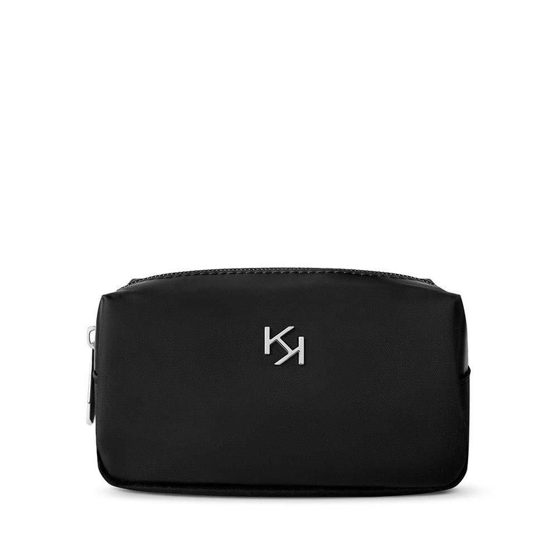 Estuche de Belleza Kiko Milano Grande Negro de Nailon