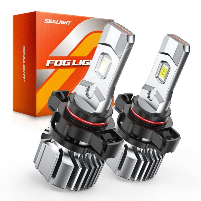 Luz antiniebla SEALIGHT 5202 44.000 lm 6500 K Pack de 2