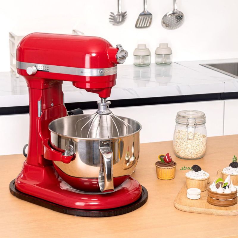 Alfombra Deslizante de Madera HouseJoy 5-8 Qt para Batidora KitchenAid