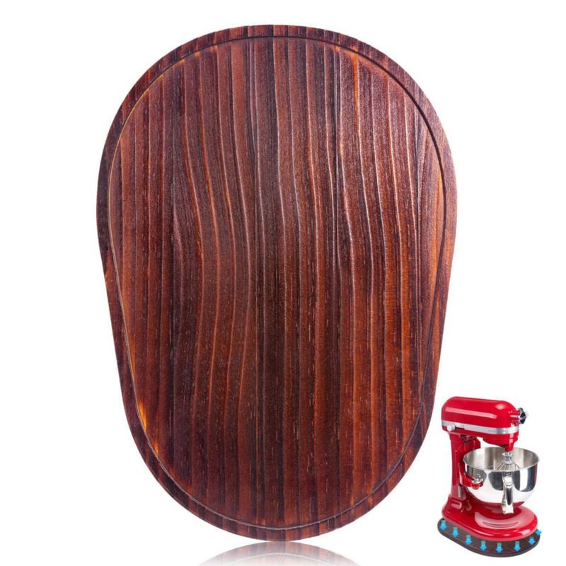 Alfombra Deslizante de Madera HouseJoy 5-8 Qt para Batidora KitchenAid