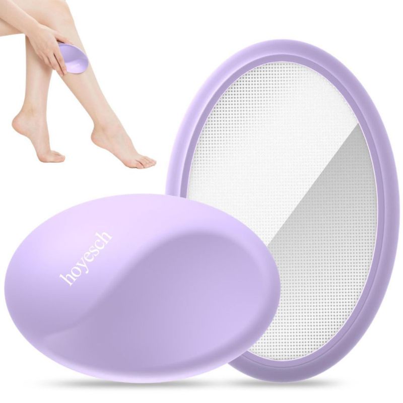 EPILADOR hoyesch Crystal Borrador de Vello Violeta