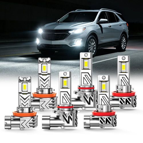 Bombillas LED SEALIGHT para Chevrolet Equinox 2010‑2018 (paquete de 6)