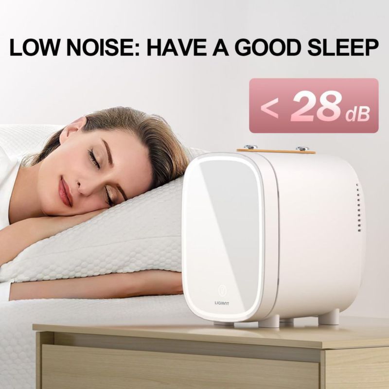 Mini Nevera LIGIANT 4 L / 6 Latas – Nevera de Belleza