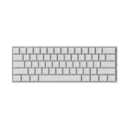Teclado MONSGEEK FUN60 Pro Inalámbrico 60% Blanco ARGB