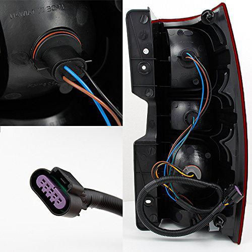 Luces traseras AKKON para Chevy Tahoe/Suburban 2007‑2014 (oscuro)
