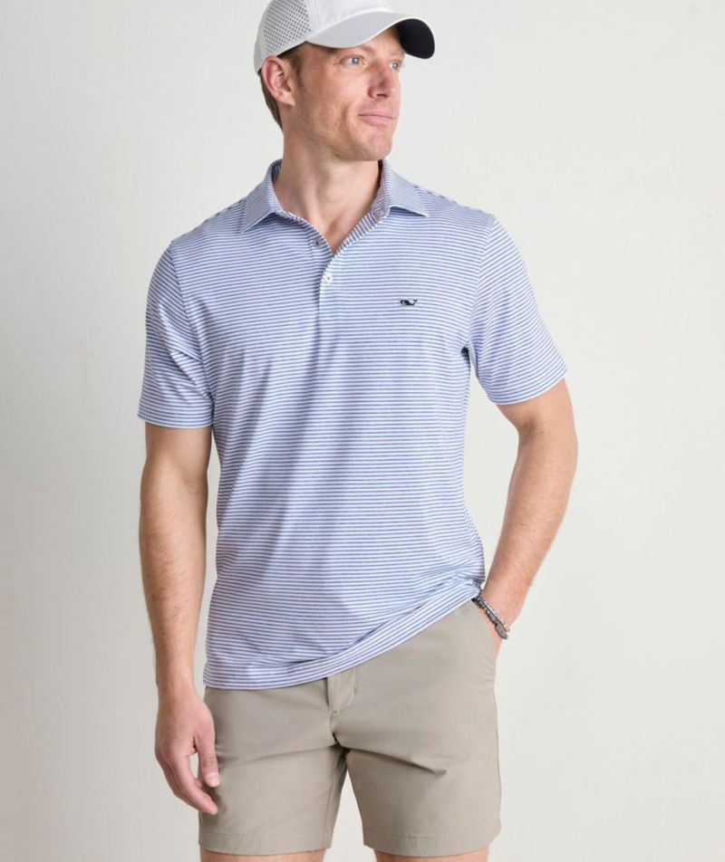Polo Vineyard Vines Bradley Stripe - Talla S