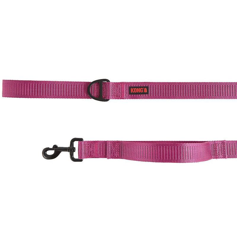 Correa KONG Max HD 183 cm Rosa con Mango de Tráfico