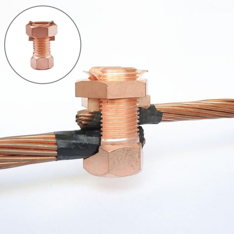 Conector de perno dividido Bntyok - Pack de 6 cobre 6-8 AWG