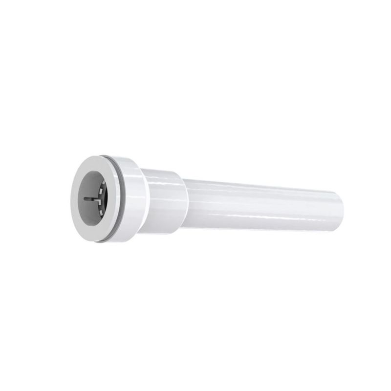 Tubo de extensión Plumb Pak Insta-Plumb de 32 cm x 20 cm color blanco