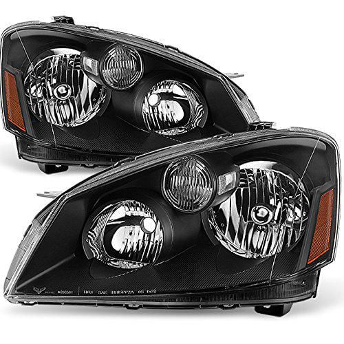 Faros AKKON Altima Halógeno Euro Negro (Par)