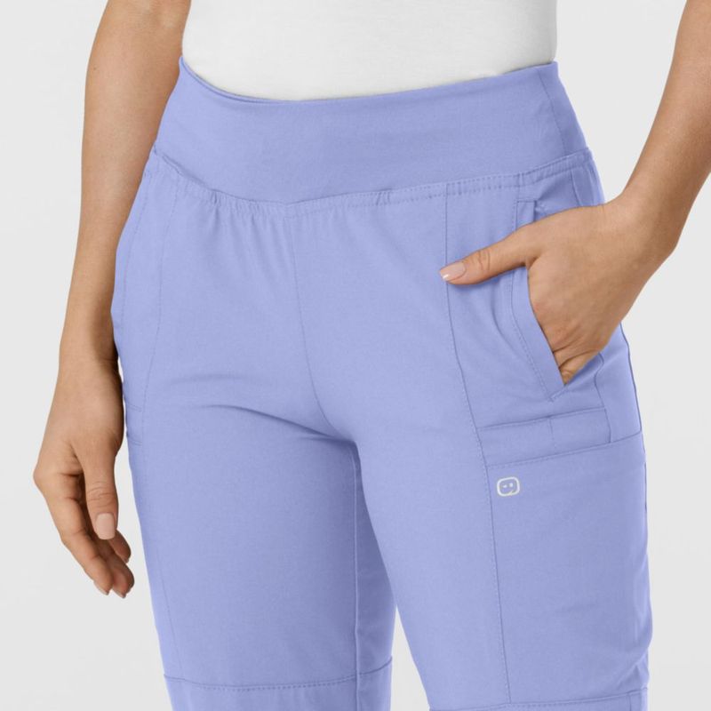PANTALONES WINK W123 Cargo Scrub Azul Celeste XS (talla única)