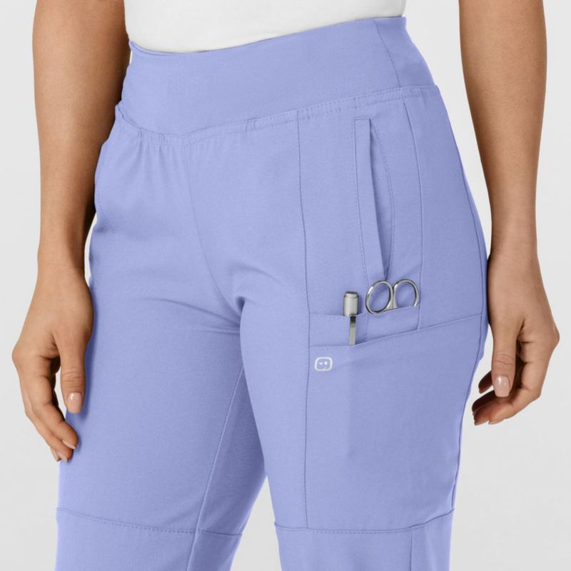 PANTALONES WINK W123 Cargo Scrub Azul Celeste XS (talla única)