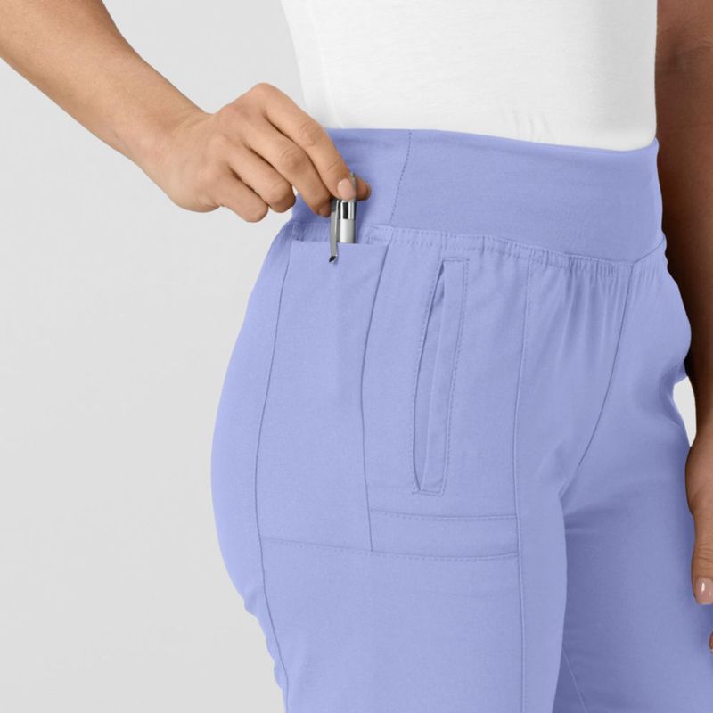 PANTALONES WINK W123 Cargo Scrub Azul Celeste XS (talla única)