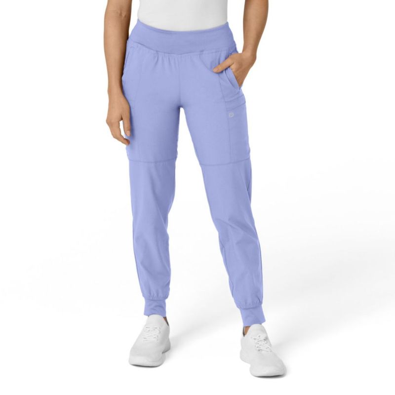 PANTALONES WINK W123 Cargo Scrub Azul Celeste XS (talla única)
