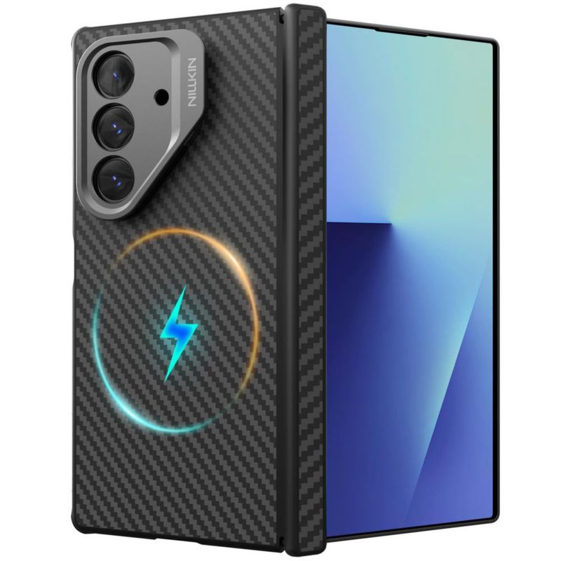 Funda Nillkin para Samsung Galaxy Z Fold 7 MagSafe negra