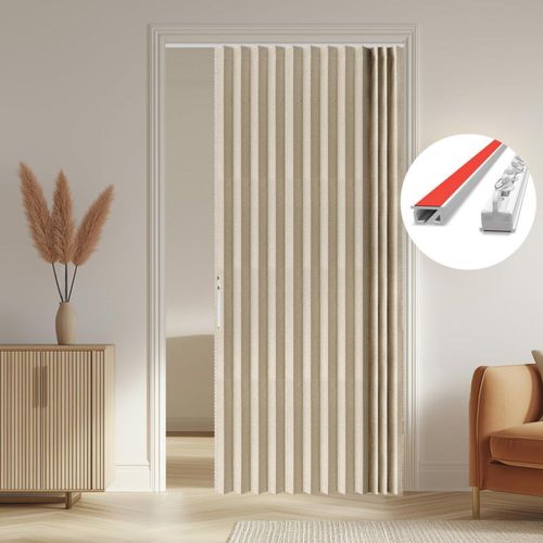 Cortina AJAZZ Blackout Acordeón 135 cm x 200 cm
