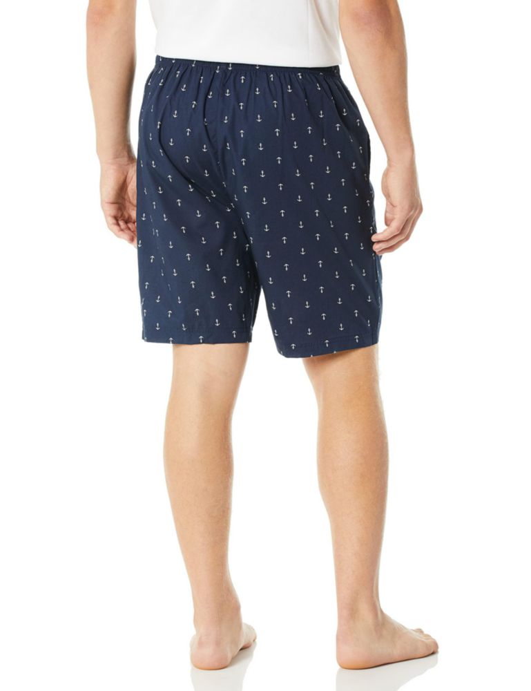 Pantalón corto de pijama para hombre Nautica WH81S9 Marino - Talla Grande