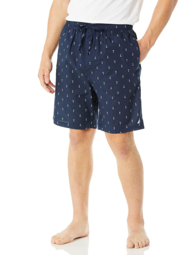 Pantalón corto de pijama para hombre Nautica WH81S9 Marino - Talla Grande