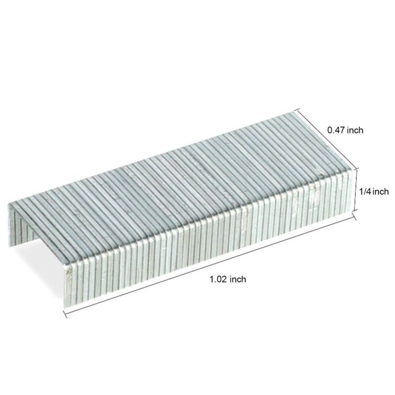 Grapas Leven 10.000 uds 1/4" (6 mm) 24/6